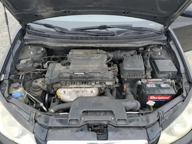 2010 HYUNDAI ELANTRA BLUE  