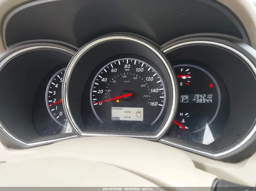 2012 NISSAN MURANO SV