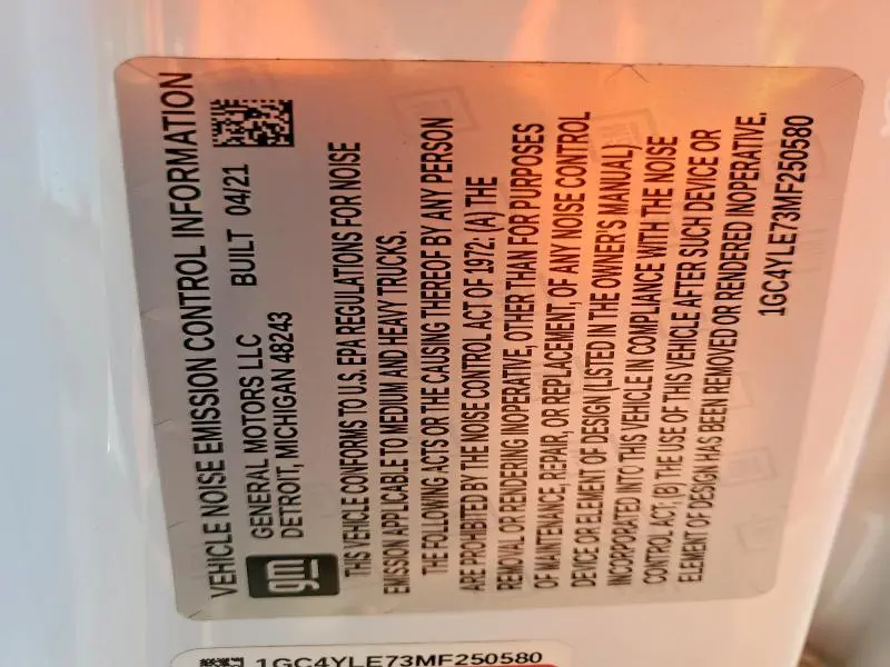 2021 CHEVROLET SILVERADO K2500 HEAVY DUTY  