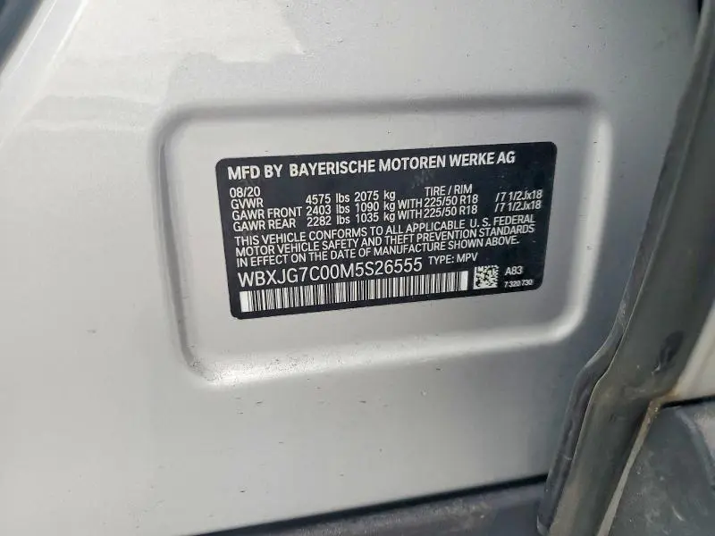 2021 BMW X1 SDRIVE28I  