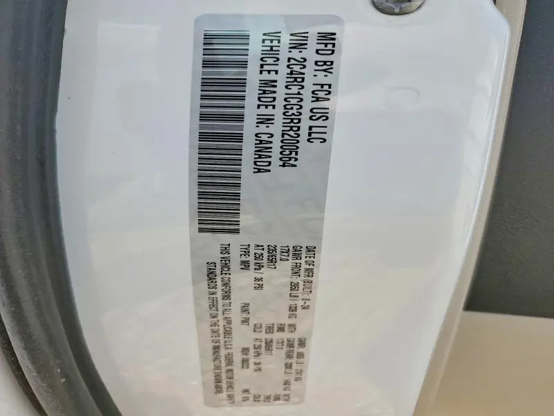 2024 CHRYSLER VOYAGER LX  