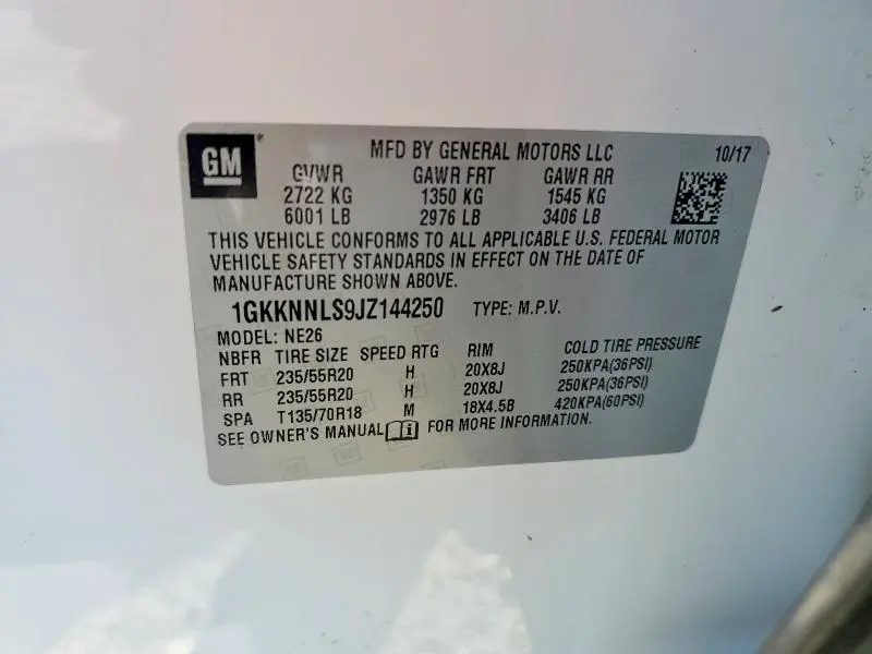 2018 GMC ACADIA SLT-2  