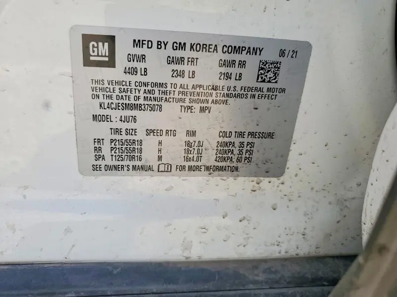 2021 BUICK ENCORE PREFERRED  