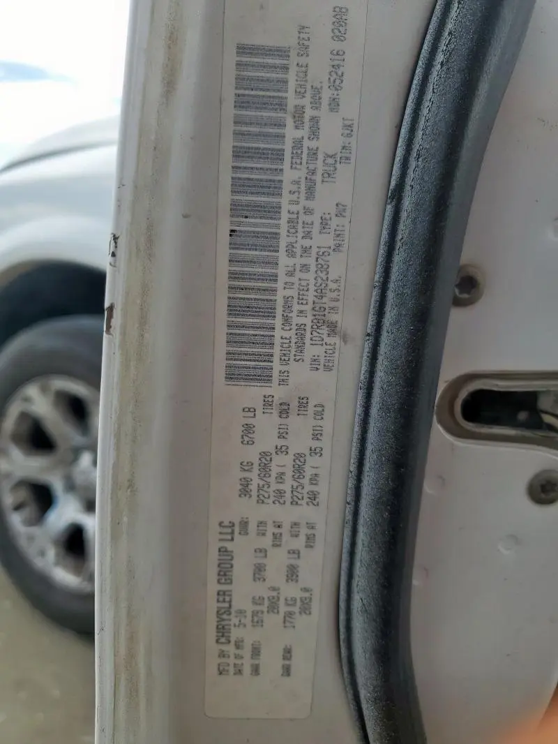 2010 DODGE RAM 1500   
