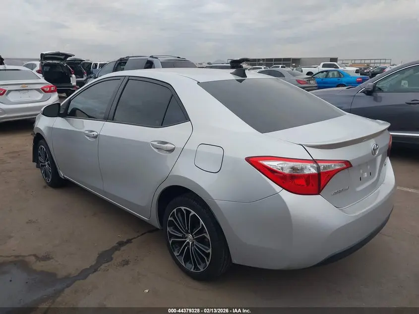 2016 TOYOTA COROLLA S PLUS
