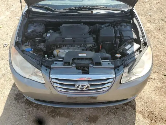 2010 HYUNDAI ELANTRA BLUE  