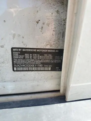 2013 BMW X5 XDRIVE35I  