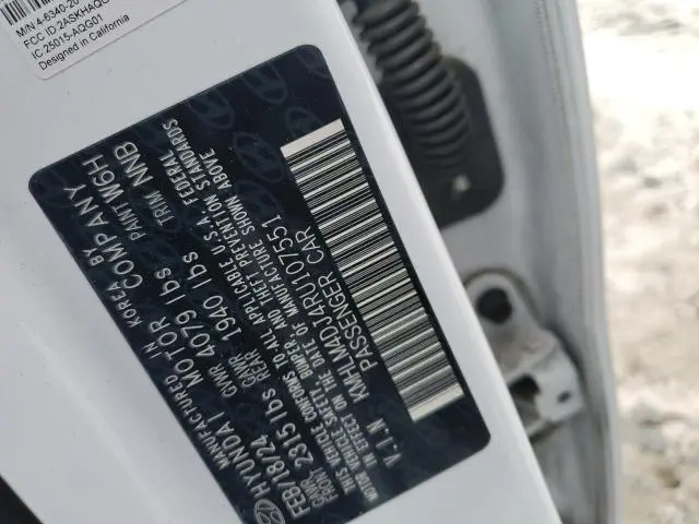 2024 HYUNDAI ELANTRA BLUE  