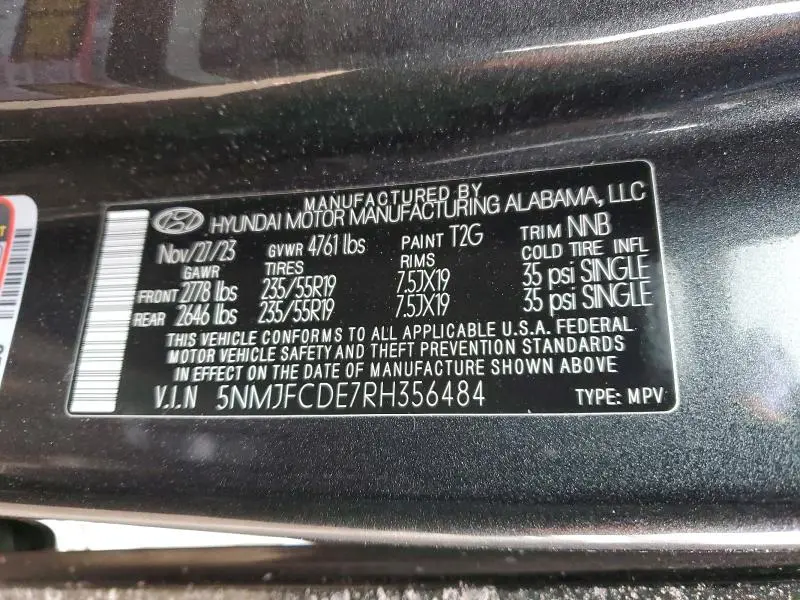 2024 HYUNDAI TUCSON SEL  