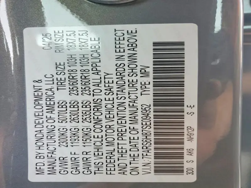 2025 HONDA CR-V SPORT-L  