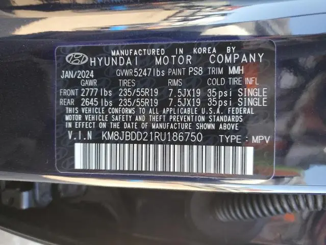 2024 HYUNDAI TUCSON SEL  