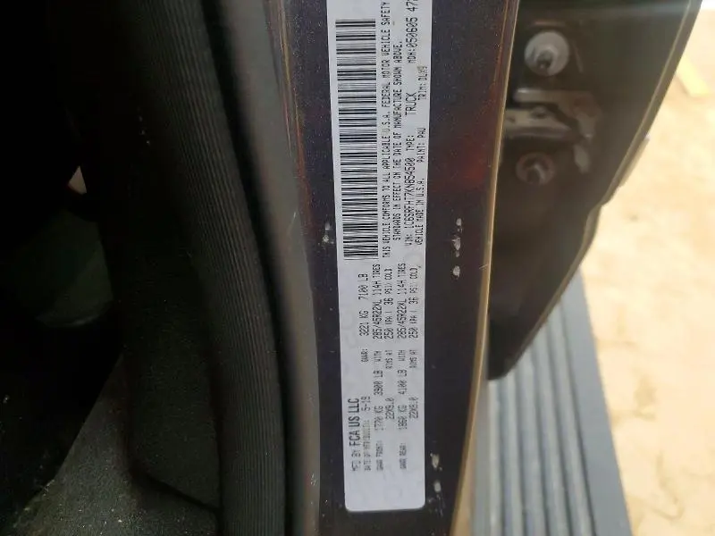 2019 RAM 1500 LIMITED  