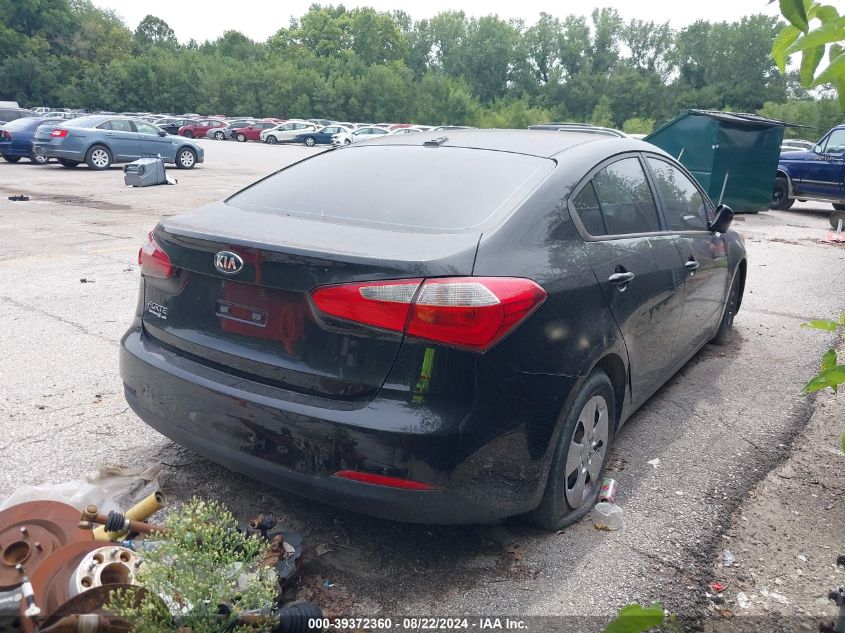 2016 KIA FORTE LX