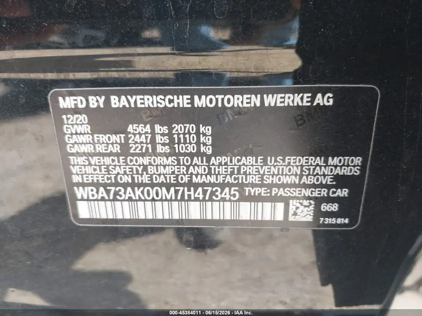 2021 BMW 228I GRAN COUPE XDRIVE