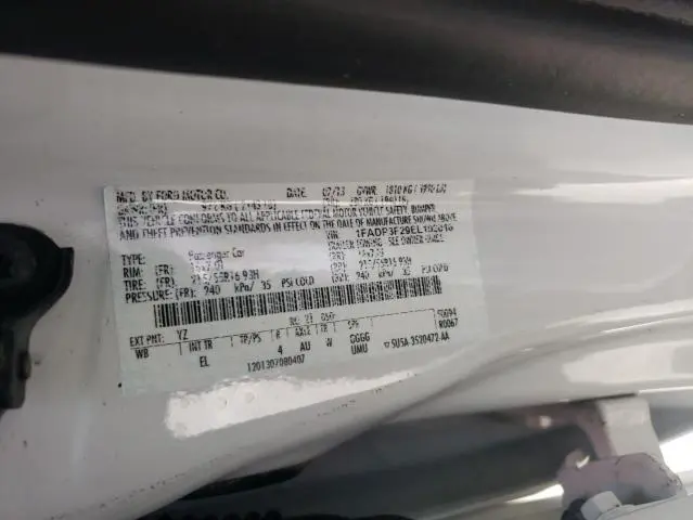 2014 FORD FOCUS SE  