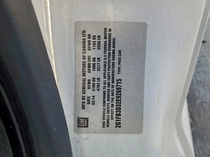 2014 CHEVROLET CAMARO LT  