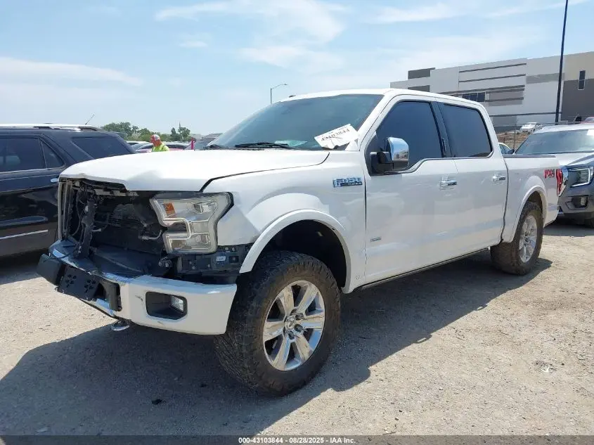 2017 FORD F-150 PLATINUM