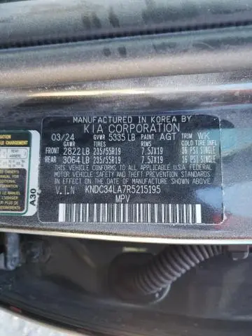 2024 KIA EV6 LIGHT  