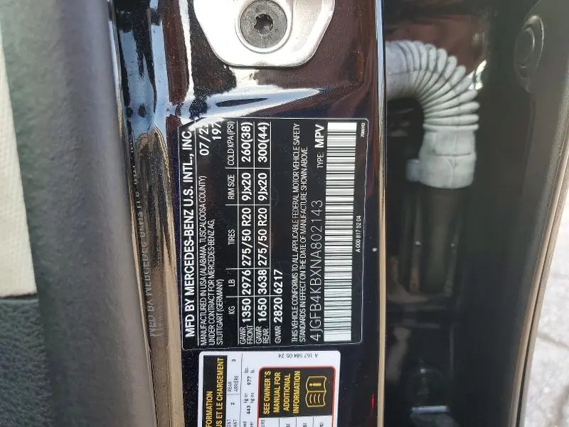 2022 MERCEDES-BENZ GLE 350 4MATIC  