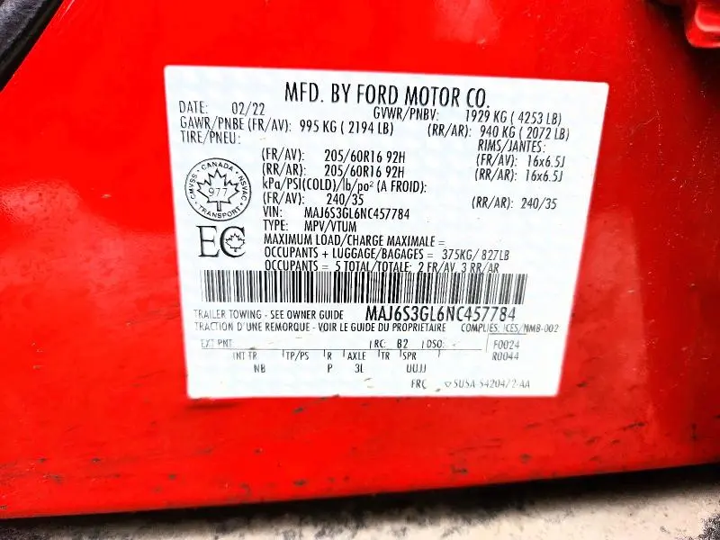 2022 FORD ECOSPORT SE  