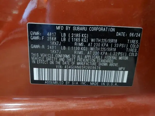 2024 SUBARU CROSSTREK LIMITED  