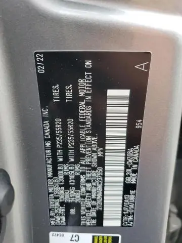 2022 LEXUS RX 350  