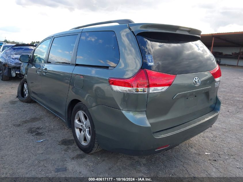 2014 TOYOTA SIENNA LE V6 8 PASSENGER