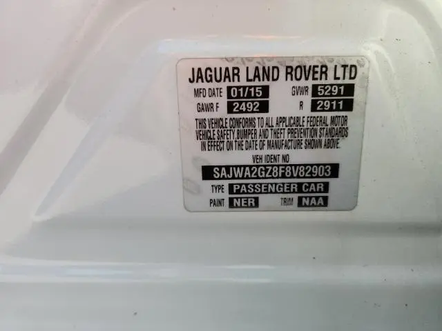 2015 JAGUAR XJL PORTFOLIO  