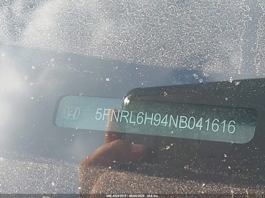 2022 HONDA ODYSSEY ELITE