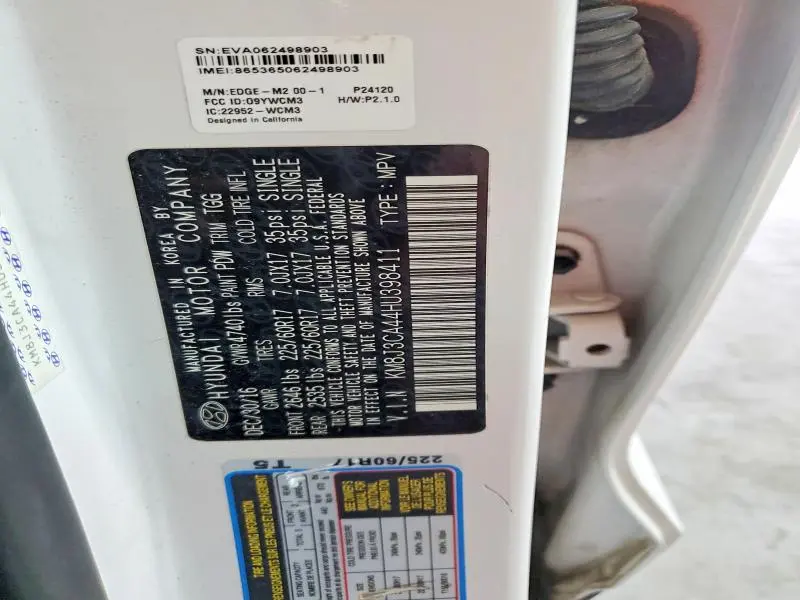 2017 HYUNDAI TUCSON SE  