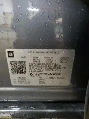 2020 BUICK ENCLAVE ESSENCE