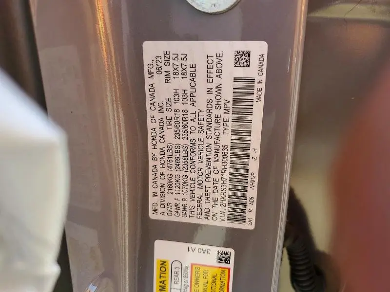 2024 HONDA CR-V EXL  