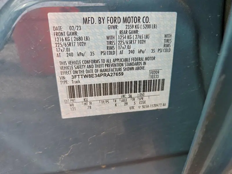 2023 FORD MAVERICK XL  