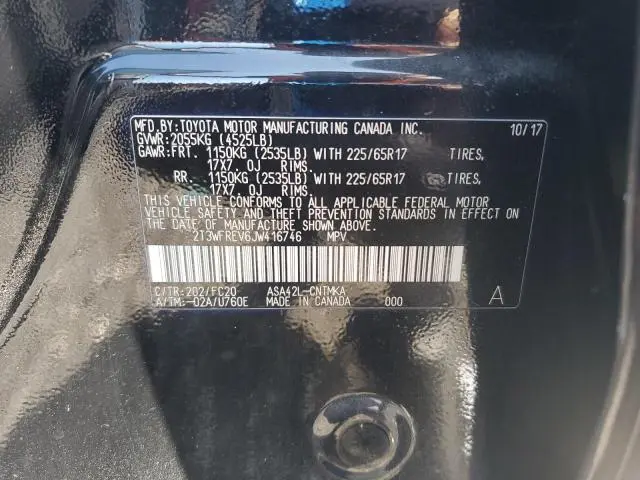 2018 TOYOTA RAV4 ADVENTURE  