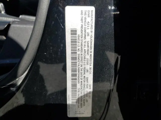 2011 VOLKSWAGEN JETTA SE  