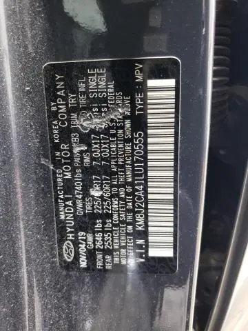 2020 HYUNDAI TUCSON SE