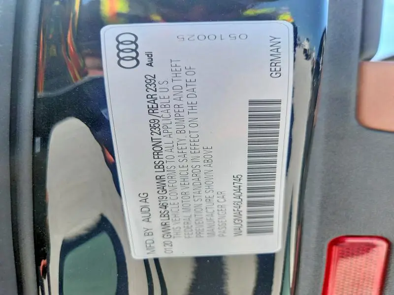 2020 AUDI A4 PREMIUM  