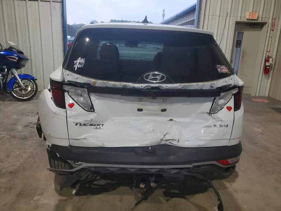 2024 HYUNDAI TUCSON BLUE  
