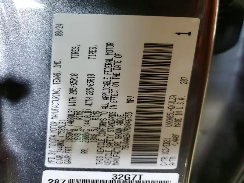 2024 TOYOTA SEQUOIA TRD PRO  