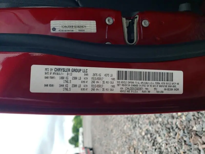 2014 JEEP COMPASS LATITUDE  