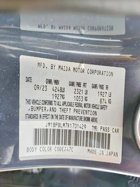 2024 MAZDA 3 PREFERRED  