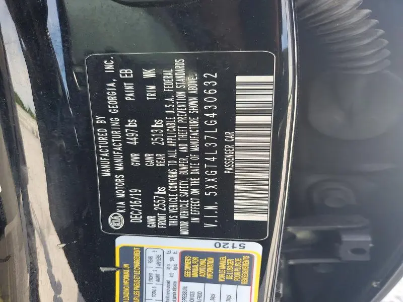 2020 KIA OPTIMA LX  