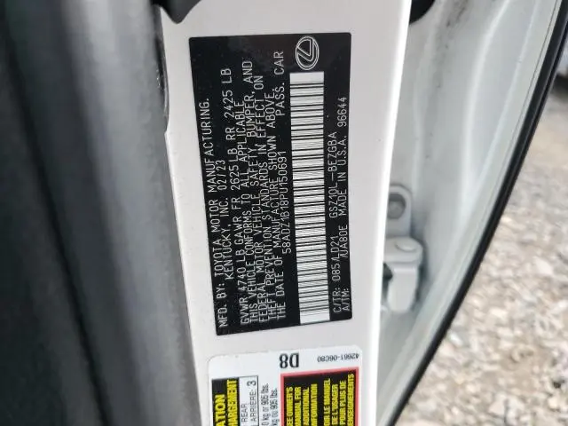 2023 LEXUS ES 350 BASE  