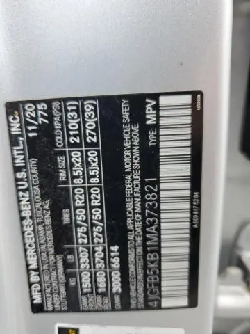 2021 MERCEDES-BENZ GLE 450 4MATIC  