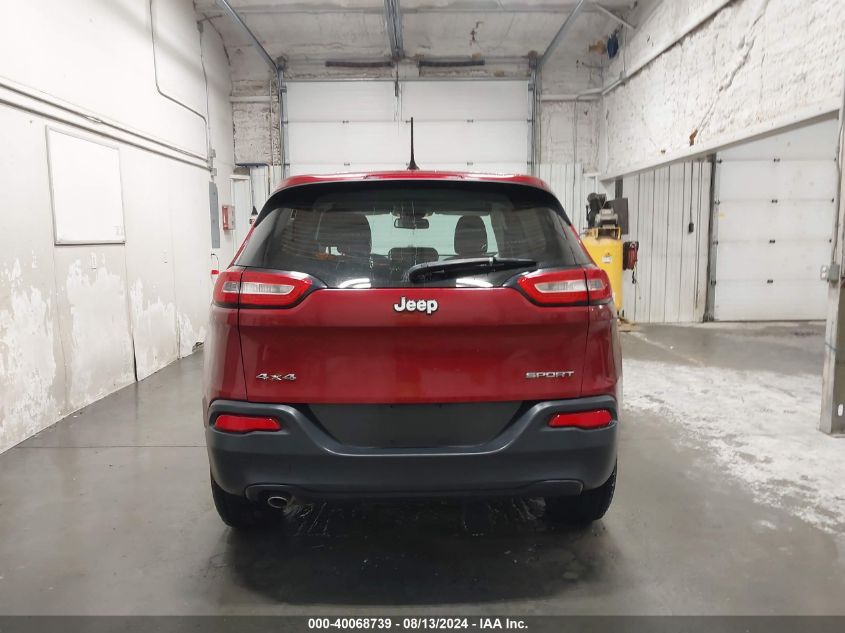 2017 JEEP CHEROKEE SPORT 4X4