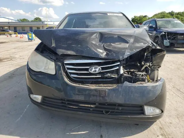 2010 HYUNDAI ELANTRA BLUE  