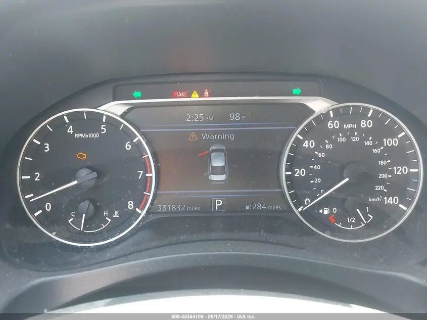 2019 NISSAN ALTIMA 2.5 S