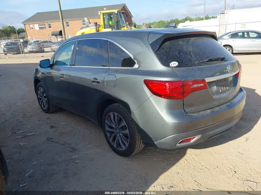 2015 ACURA MDX TECHNOLOGY PACKAGE