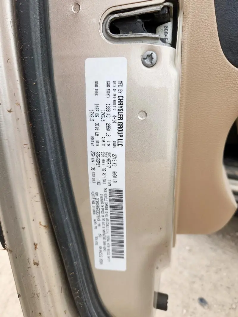 2014 DODGE GRAND CARAVAN SE  