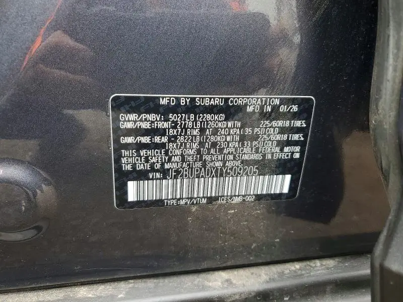 2026 SUBARU OUTBACK PREMIUM  